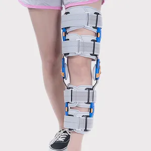 Điều Chỉnh Y Tế Chỉnh Hình Hỗ Trợ Đầu Gối Chân Ổn Định Đầu Gối Brace Bài Op Đầu Gối Immobilizer Với Side Cho Phục Hồi