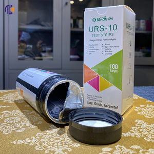 Bandelettes de test urinaire 10 paramètres de qualité supérieure pour l'analyse d'urine, prix bas, appareil d'<span class=keywords><strong>examen</strong></span> de l'acuité visuelle personnalisé pris en charge - Product Image 4