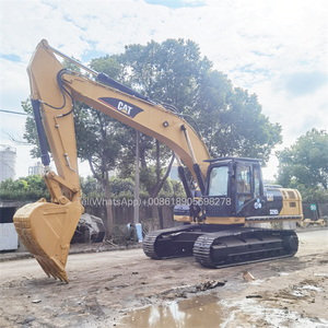 Excavatrice sur chenilles 329DL d'origine japonaise d'occasion avec moteur Caterpillar C7.1 Puissance 152KW Prix bon marché et Offre Spéciale à Shanghai - Product Image 3