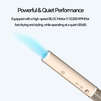 Styler capillaire 7 en 1 1300W, brosse à air chaud, sèche-cheveux, fer à boucler 36 mm, trois diffuseurs de cheveux, appareils de soin et de coiffage des cheveux sans fil