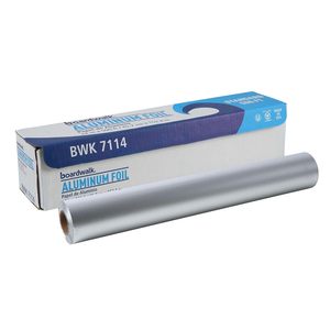 Boardwalk 7114 <b>Disposable</b> Aluminum Foil Roll Premium Quality 18\" X 500 ft 16 Micron Thickness Silver - Product Image 6