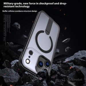 <span class=keywords><strong>Coque</strong></span> magnétique anti-chute tout compris pour Apple 17Pro <span class=keywords><strong>Max</strong></span> IPhone16 Support vertical pour téléphone avec poignée incluse-Exclusif pour <span class=keywords><strong>Amazon</strong></span> - Product Image 3