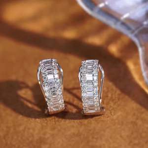 Orecchini Semplici per Donne, Accessori per Orecchie per Uso Quotidiano Casual - Product Image 1