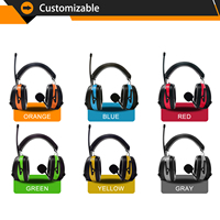 Casque sans fil Bluetooth 5.0 pour conférence professionnelle, avec microphone et suppression du bruit ambiant, en plastique