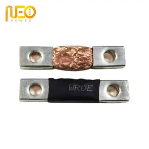 Flat flexible Copper Braided Lithium Hydrogen Battery Pack Connector EV Car Motorcycle Busbar Connector Terminal