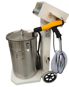 Máquina <span class=keywords><strong>de</strong></span> pulverización electrostática <span class=keywords><strong>de</strong></span> alta potencia con pistola pulverizadora <span class=keywords><strong>de</strong></span> recubrimiento en polvo uniforme inteligente <span class=keywords><strong>Wagner</strong></span> Pulverizador electrostático manual - Product Image 3