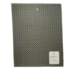 Tissu maillé Polyester enduit de vinyle Tissu maillé Teslin mince 4x4 Tissage PVC Autre tissu