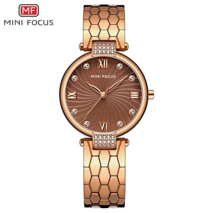 MINI FOCUS MF0186L Vente directe d'usine <span class=keywords><strong>Pas</strong></span> <span class=keywords><strong>cher</strong></span> avec Bracelet en acier inoxydable lumineux Montres de luxe élégantes pour femmes <span class=keywords><strong>à</strong></span> quartz étanches - Product Image 6