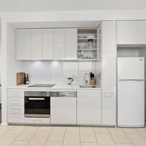 Blanco laca de alto brillo montado estilo europeo Modular del Gabinete de <span class=keywords><strong>cocina</strong></span> - Product Image 4
