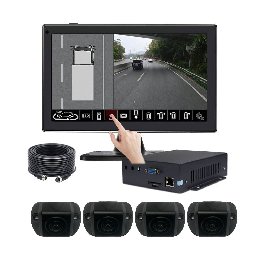 Universal 360° Bird View Camera System for Commercial Vehicles