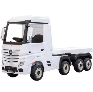 WDHL358 Nuovissimo <span class=keywords><strong>Camion</strong></span> Giocattolo Elettrico per Bambini, Auto <span class=keywords><strong>con</strong></span> Batteria 12V e Telecomando, Modello Mercedes Benz Autorizzato - Product Image 6