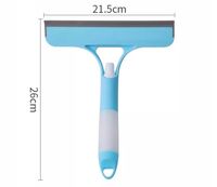 Nettoyeur pulvérisateur pour vitres, sols, carreaux et pare-brise, avec brosse et raclette à lame souple
