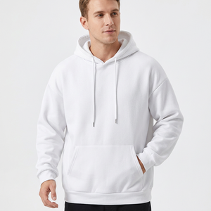 New Latest Design Heavyweight <b>Men</b> <b>Thermal</b> Hoodies High Quality Rhinestone Custom 100% Cotton Winter Casual Waterproof - Product Image 2