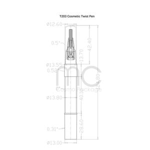 T204 Leerer Kunststoff Nail Art Behandlung Erweichen Pflege Nagel Nutritional Cuticle Revit alizer Oil <span class=keywords><strong>Pen</strong></span> - Product Image 5
