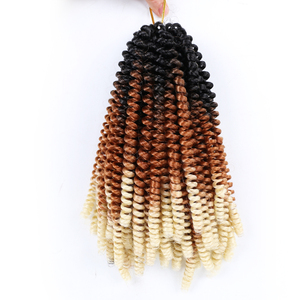 <span class=keywords><strong>Cheveux</strong></span> synthétiques <span class=keywords><strong>pour</strong></span> femmes, résistants aux basses températures, <span class=keywords><strong>pour</strong></span> tresses Ombre Bomb Twist et Spring Twist, en fibre protéinée, <span class=keywords><strong>pour</strong></span> crochet - Product Image 5