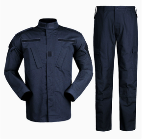 Pantalon cargo camouflage noir personnalisé DFP11, uniformes ACU, veste et pantalon avec 8 poches multiples, autres matériaux - Product Image 5