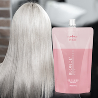 Crème décolorante pour cheveux anti-jaunissement OCCA OEM Private Label, haute qualité, non allergène, crème colorante pour cheveux à fort pouvoir éclaircissant