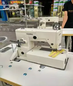 KANSAI PX302-4W 2 NEEDLE DOUBLE CHAIN STITCH 4-POINT ZIGZAG MACHINE Double chain stitch decorative machine fresh new