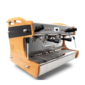 Doble Grupo 2 grupos bomba rotativa comercial profesional café Espresso máquina para cafeterías - Product Image 5