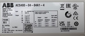 ACS480-04-04A1-4 ACS480 1.5kW 380-480V IP20 ไดรฟ์ PLC - Product Image 3