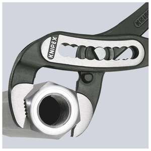 KNIPEX 88 02 250 Cocodrilo®Alicates para bomba de agua con empuñaduras multicomponentes delgadas negras atramentizadas 250 mm - Product Image 3