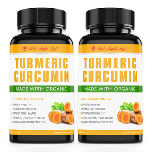 Cápsulas Duras de <span class=keywords><strong>Cúrcuma</strong></span> Orgánica - Suplemento Herbal de Curcuminoides, Antiinflamatorio y Refuerzo Inmunológico, Suministro a Granel con Certificación GMP - Product Image 1