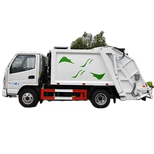 일본 브랜드 1suzu 4T 5T 6T 쓰레기 압축 분쇄기 트럭 가격 쓰레기 트럭 차원의 가장 인기있는 공장 직접 가격