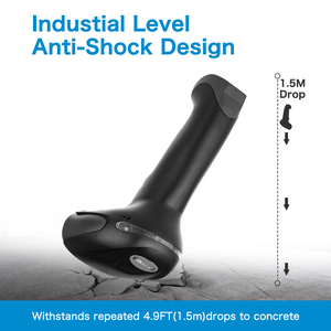 Netum NT-F6-1 1D ngoài trời mã vạch máy quét không dây 1D quét Máy Quét Mã Vạch hộ chiếu đọc giá - Product Image 5