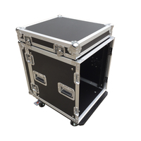 Cadre en aluminium ignifuge 12U boîtier de vol de bonne qualité pour amplificateur