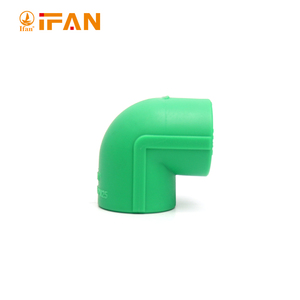 China codo sanitaria 20mm <span class=keywords><strong>ppr</strong></span> codo de 90 grados <span class=keywords><strong>PPR</strong></span> tubería de tubo rollo de plástico <span class=keywords><strong>PPR</strong></span> de latón materiales de Plomería - Product Image 1