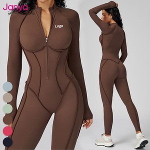 Janya forza mezza cerniera manica lunga tuta sportiva Yoga colletto - Product Image 3