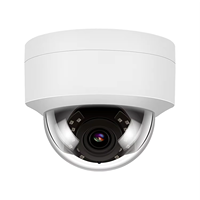 OEM Support 4MP Kamera cctv jaringan mini, kamera ip kubah P2P luar ruangan IP66 mikrofon tanam 30m WDR H.265