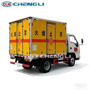 Camión de Caja para Mercancías Peligrosas de 4.5 Toneladas, Vehículo para Transporte de Materiales Explosivos - Product Image 3