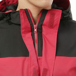 Vente en gros de vestes de pluie pour hommes de haute qualité, col montant, logo sur le devant, vente directe d'usine, personnalisées pour adultes - Product Image 4