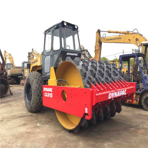 รถบดถนนแบบลูกกลิ้งแบบดรัม12ตันใช้ในการก่อสร้างถนน - Product Image 1