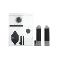 Unité ERV murale intelligente de 180 m3/h avec application Tuya, RS485, filtre de purification d'air ESP