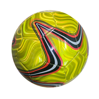 Bola Sepak PVC Laser Metal Feeling Ukuran 5 untuk Dewasa, Grosir Pabrik, Logo Custom, Hadiah Promosi, Latihan