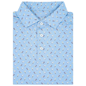 Polo de golf de haute qualité à séchage rapide pour hommes Impression numérique Concevez votre motif de luxe personnalisé - Product Image 2