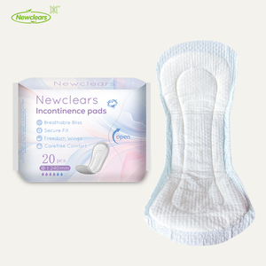 Serviettes d'incontinence protectrices pour femmes adultes, épaisses et absorbantes, pour la nuit, fabriquées en usine |   Newclears - Product Image 1