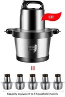 Groentenblender Fufu Machine Zilver Vlees Multifunctioneel, Chrest Maker/Hakselaar