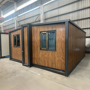 40ft prefab container nhà 20ft mở rộng studio với phòng tắm 40 feet container nhà cho cuộc sống ngoài trời - Product Image 2