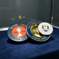 Offre Spéciale : Marqueur de balle personnalisé, fournisseur d'or de premier plan, design minimaliste, usine chinoise, prix compétitif