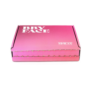 Biểu tượng tùy chỉnh hộp carton sóng gửi thư hộp nhỏ bao bì màu hồng hộp quà tặng số lượng lớn - Product Image 2