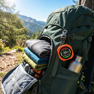 Alat Deteksi <span class=keywords><strong>Gas</strong></span> Karbon Monoksida (CO) Ukuran Perjalanan dengan Peringatan Suara dan Lampu LED, Monitor CO Genggam untuk Pengujian <span class=keywords><strong>Gas</strong></span> Cepat - Product Image 3