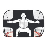 But de football humanoïde portable et pliable pour enfants, en maille à ouverture rapide, jouet de sport extérieur mobile, jeu parent-enfant