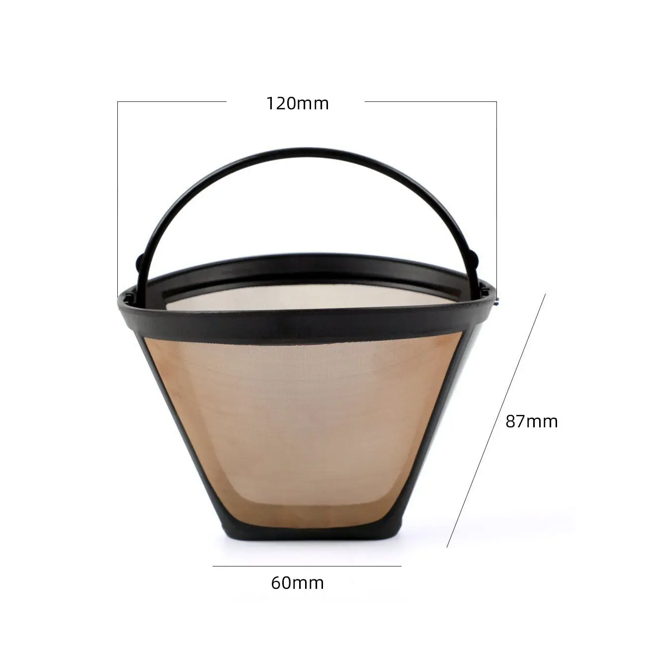 Portable Coffee Filter Foldable Drip Coffee Tea Holder Funnel Baskets Reusable Paperless Pour Over Stand Coffee Dripper Strainer