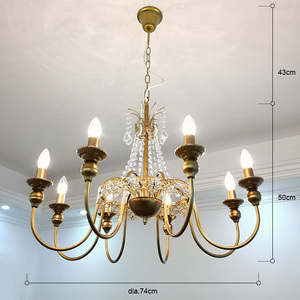 Lustre moderne, lampe décorative, lustres et suspensions en cristal italiens - Product Image 5