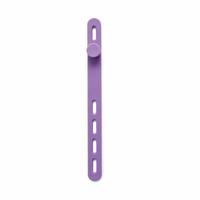 Attaches de câble en silicone 11 couleurs pour chargeur, organisateur de cordon d'écouteurs, clip de fermeture réutilisable pour sac, attache-câble de cuisine