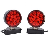 Kit d'éclairage LED magnétique filaire personnalisé pour remorque - Vente en gros de feux stop, arrière et clignotants 12V avec câble de 20 pieds
