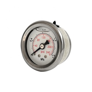 Hochpräzisions-Glycerin-Silikon Öl gefüllt Vibrationssicherheit Bourdon-Rohr-Truckmessgerät Modell # 232.50 - Product Image 3